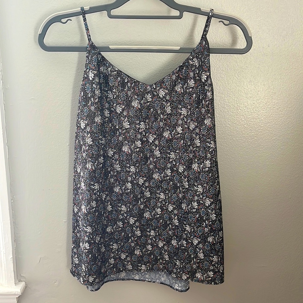LOFT metallic tank top